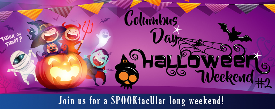 second of three halloween weekends and columbus day