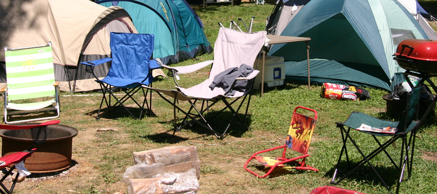 Picture of a Kymer's camp site