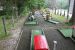 Guests enjoying a round of miniature golf 