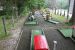 Guests enjoying a round of miniature golf 