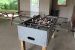A picture of our foosball table