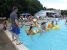 A picture of children getting ready for a float game in the pool